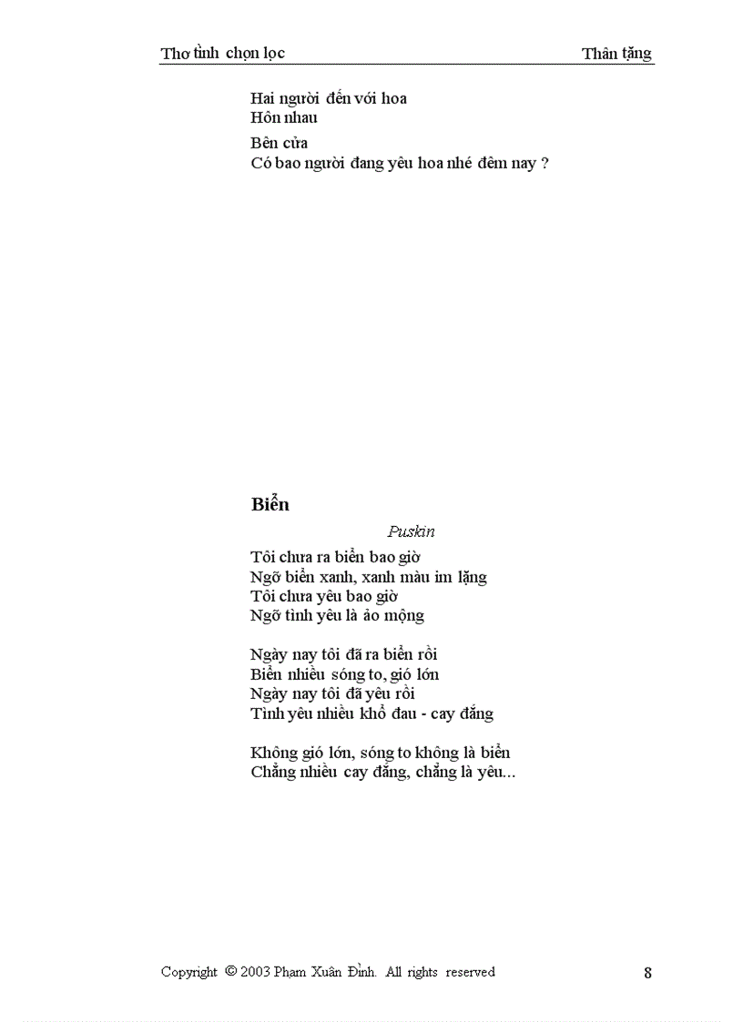 image for page Tuyển tập thơ tình chọn lọc