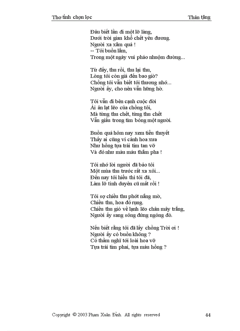 image for page Tuyển tập thơ tình chọn lọc
