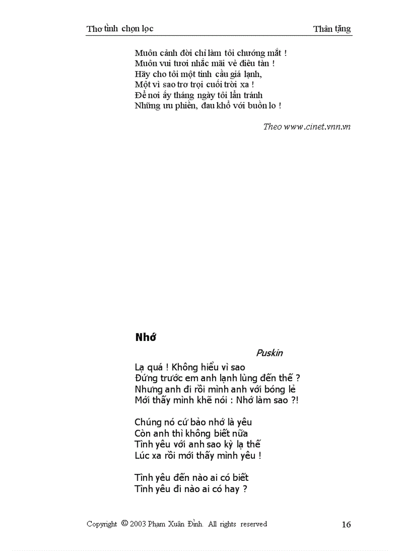 image for page Tuyển tập thơ tình chọn lọc 1