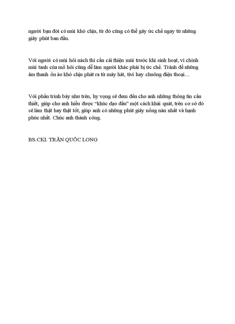 image for page Làm gì để có khúc dạo đầu hay