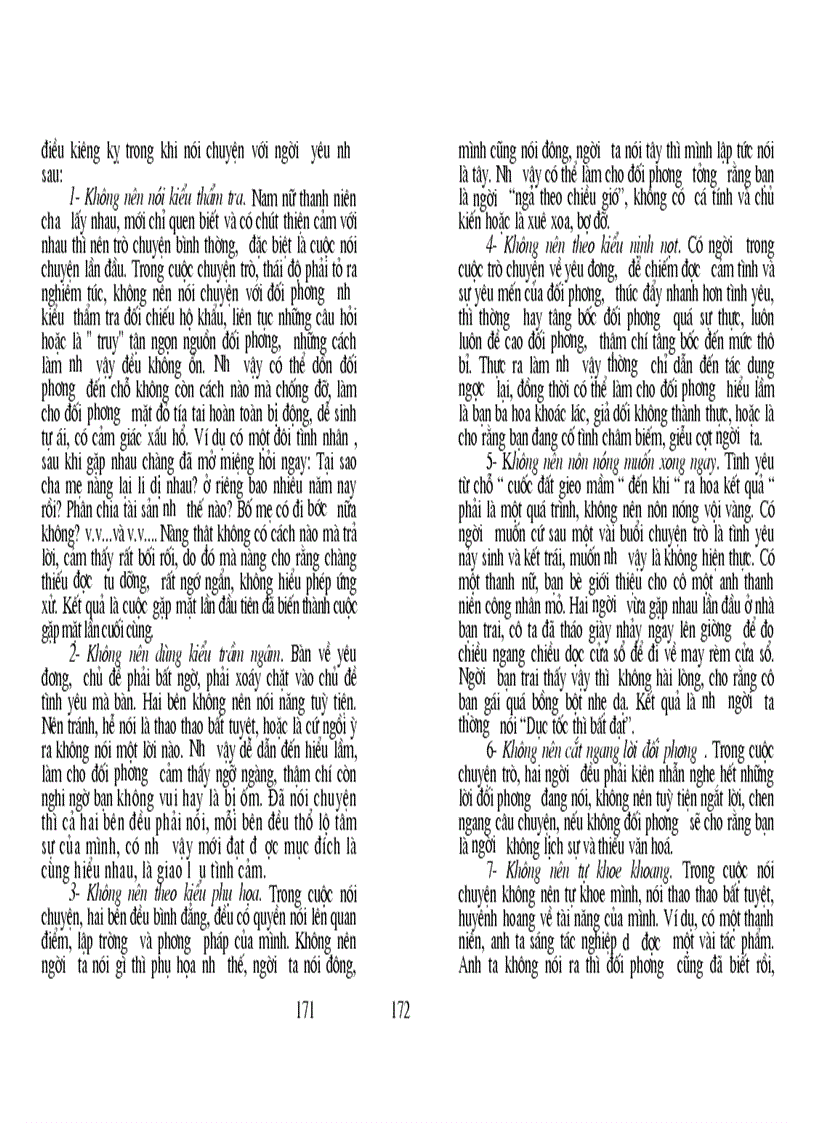 image for page 500 điều cấm kỵ trong cuộc sống