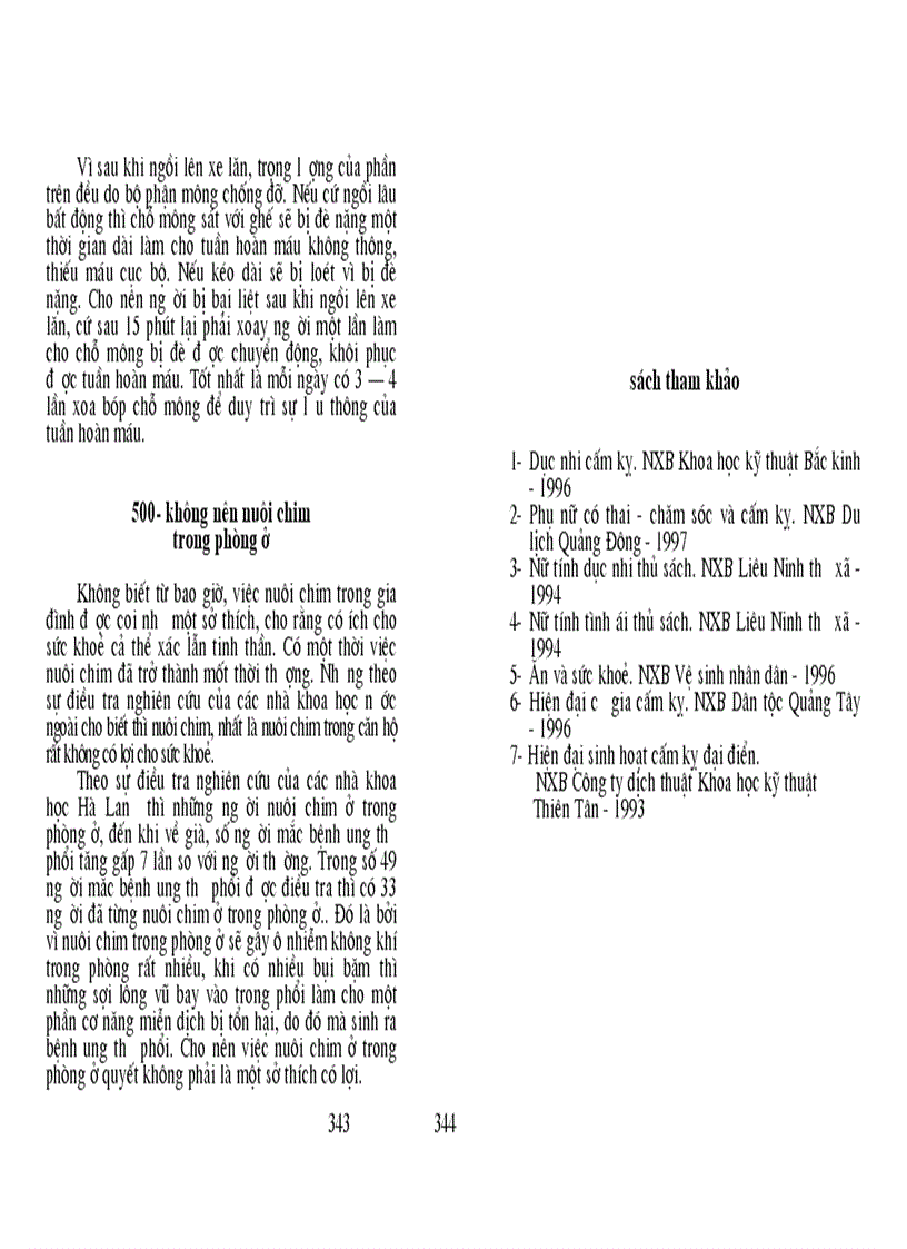 image for page 500 điều cấm kỵ trong cuộc sống