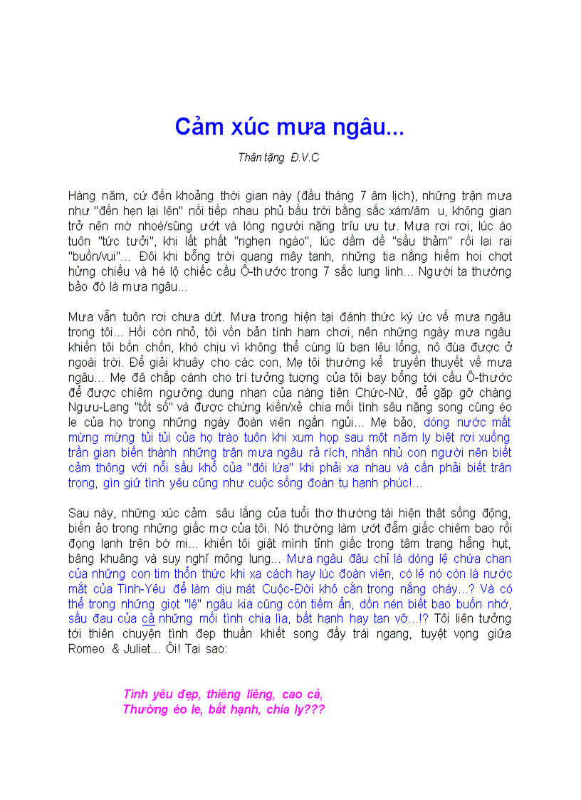 image for page Cảm xúc mưa ngâu