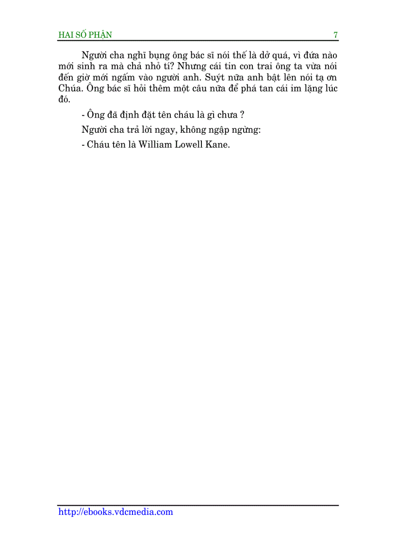 image for page Truyện ngắn HAI SỐ PHẬN