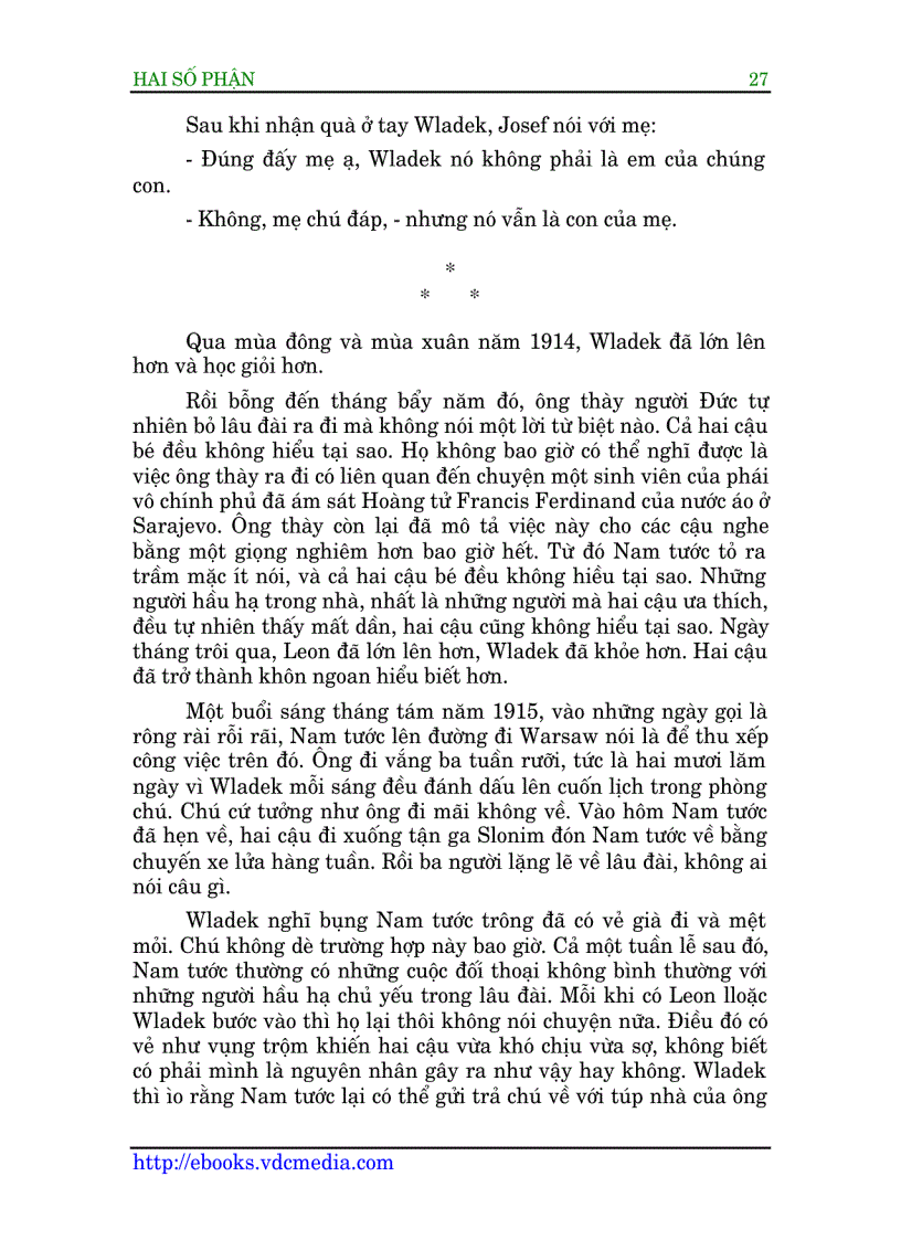 image for page Truyện ngắn HAI SỐ PHẬN