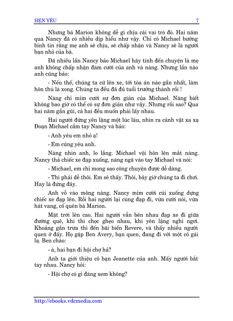 image for page Hẹn yêu truyện ngắn