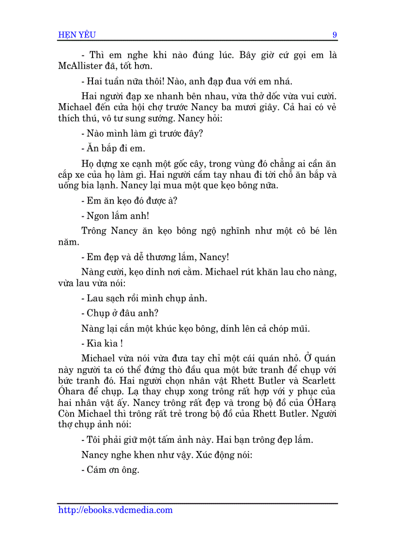 image for page Hẹn yêu truyện ngắn