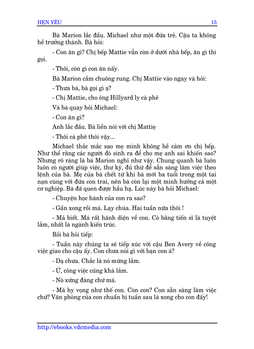 image for page Hẹn yêu truyện ngắn