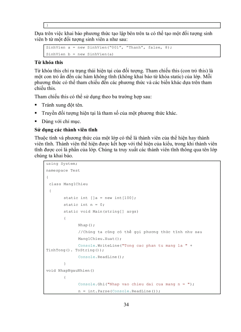 image for page Lập trình hướng đối tượng pgs Trần đình quế 1