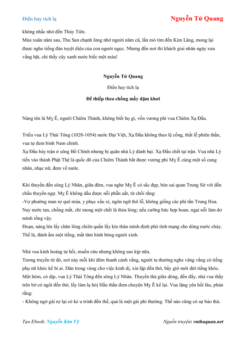 image for page Ebook Điển hay tích lạ