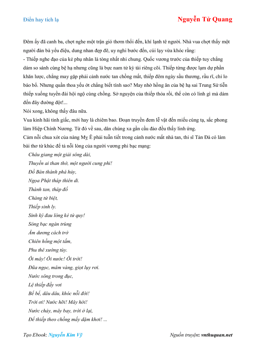 image for page Ebook Điển hay tích lạ