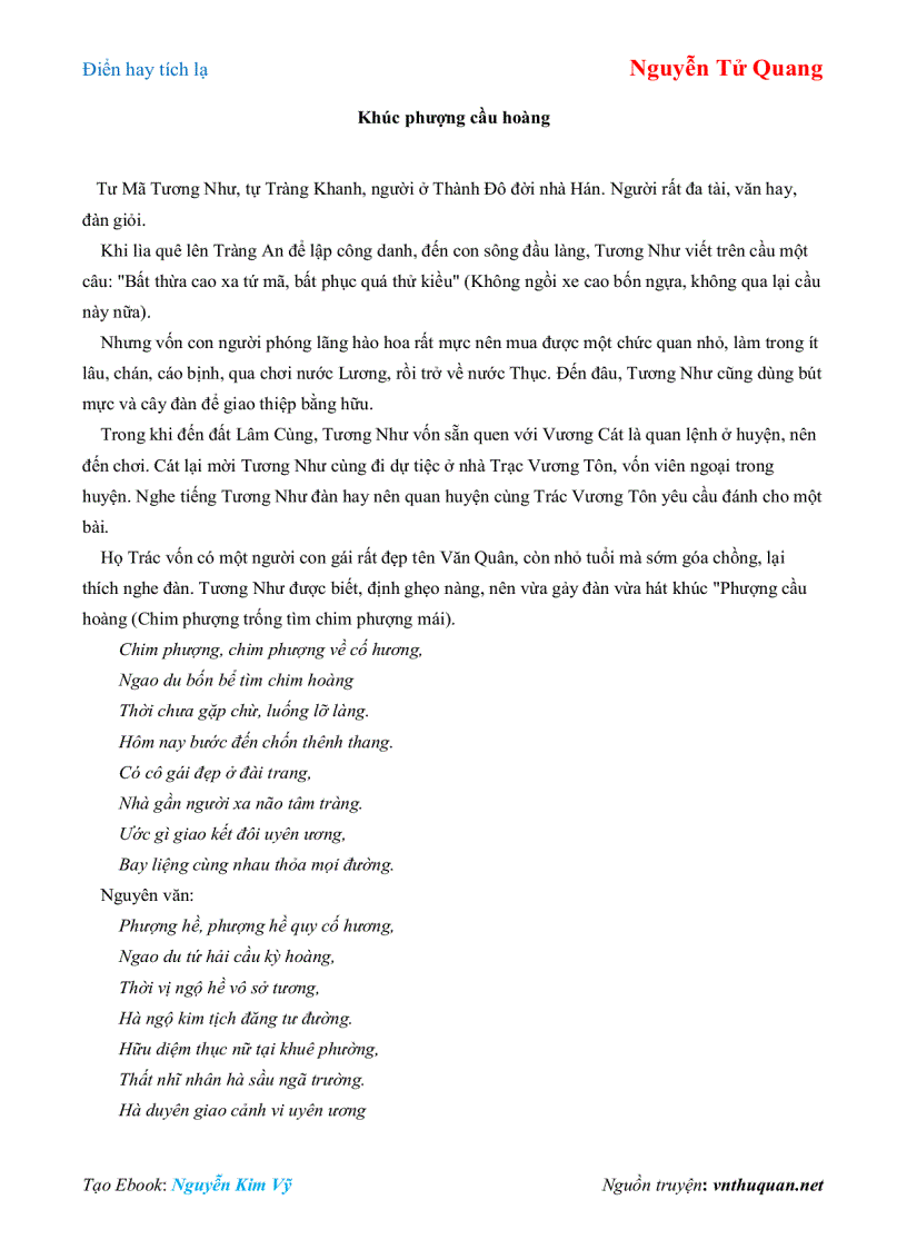 image for page Ebook Điển hay tích lạ