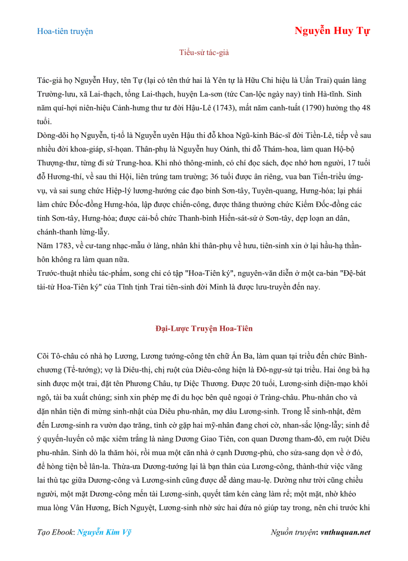 image for page Ebook Hoa Tiên Truyện