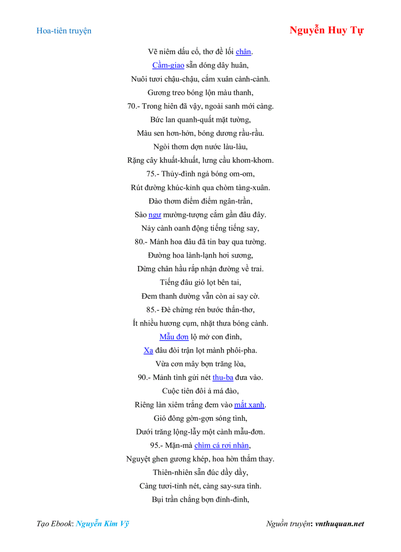 image for page Ebook Hoa Tiên Truyện