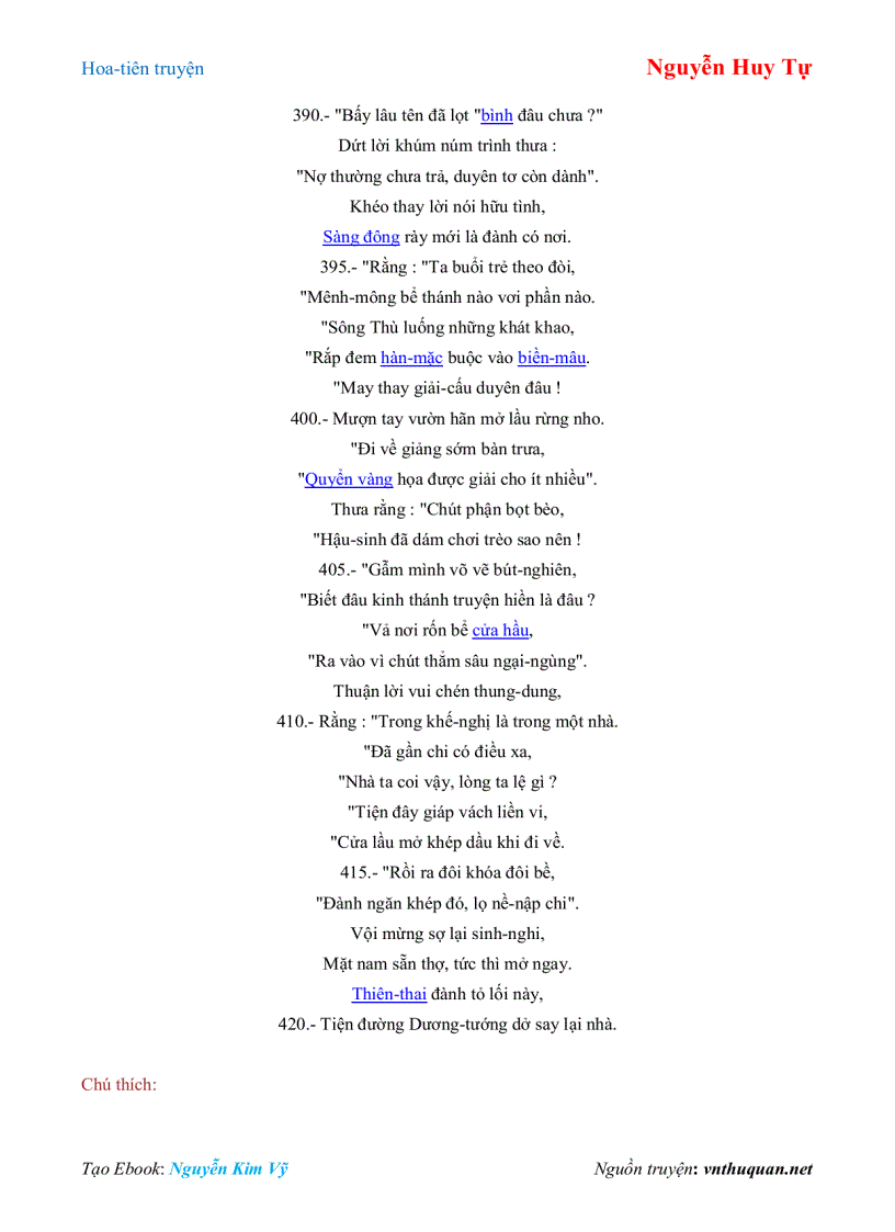 image for page Ebook Hoa Tiên Truyện