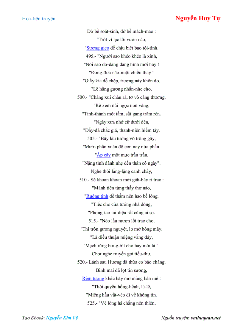 image for page Ebook Hoa Tiên Truyện