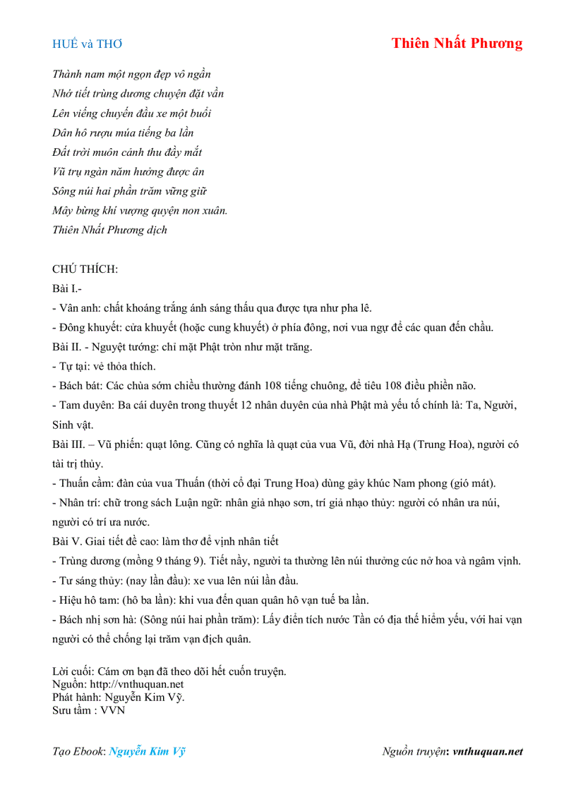 image for page Ebook Huế và thơ