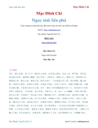 Ebook Ngọc tỉnh liên phú