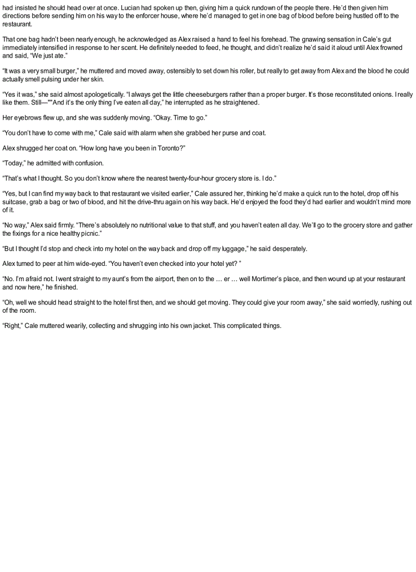 image for page Ebook Argeneau Vampires Hungry for You