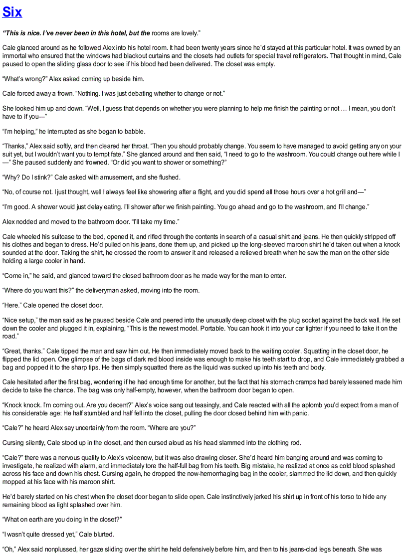 image for page Ebook Argeneau Vampires Hungry for You