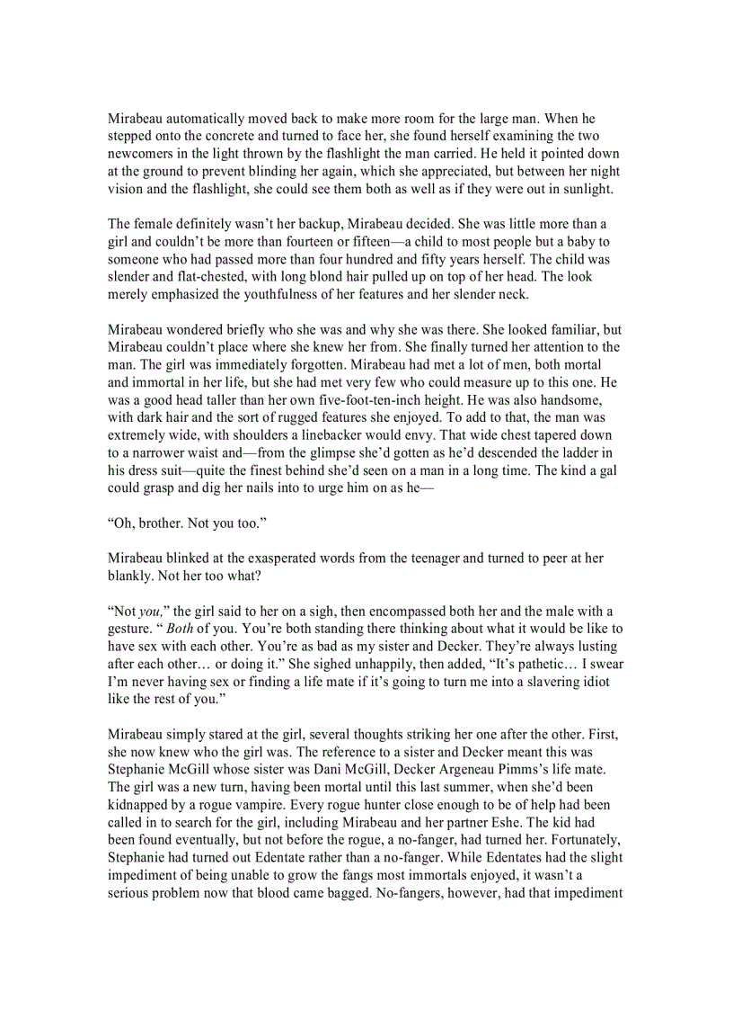 image for page Ebook Sands Lynsay Argeneau Vampire Valentine