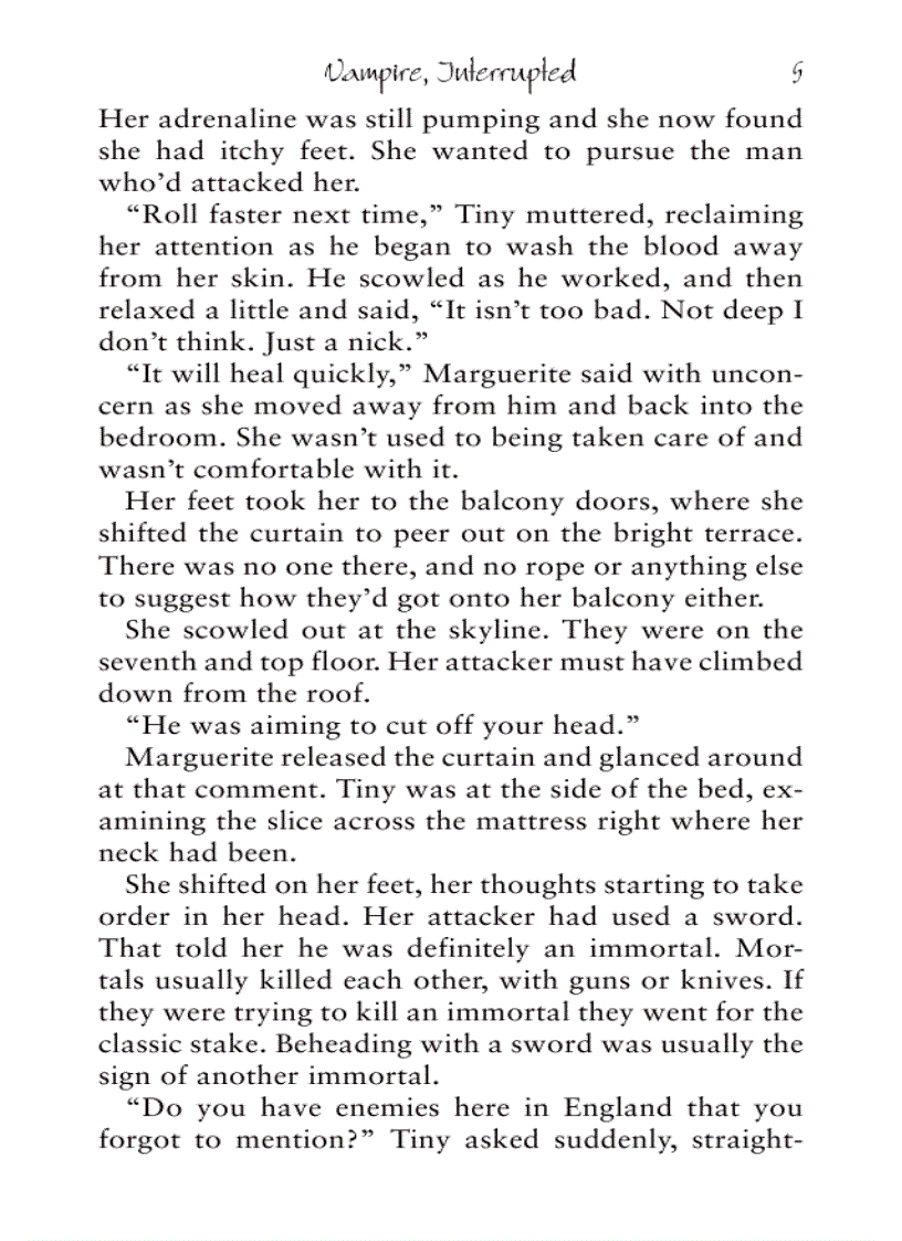 image for page Ebook Vampire Interrupted Argeneau Vampires Book 9 Mass Market Paperback