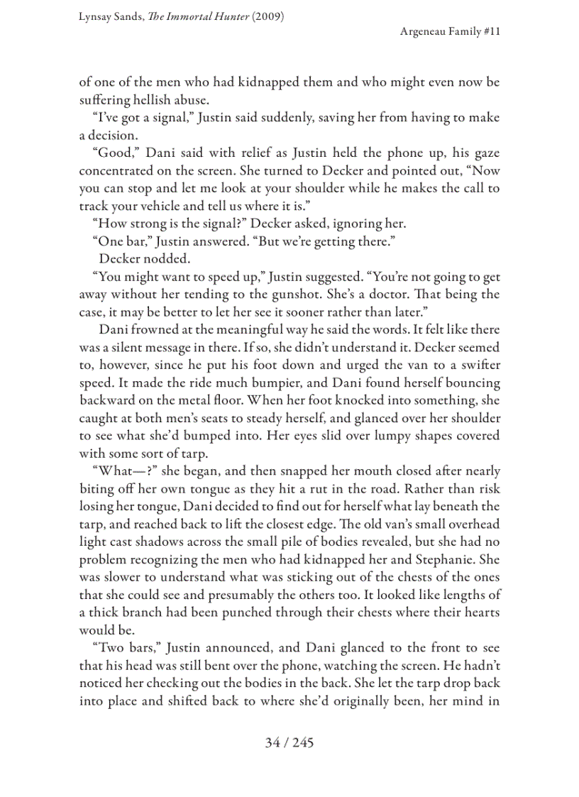 image for page Ebook The Immortal Hunter A Rogue Hunter Novel