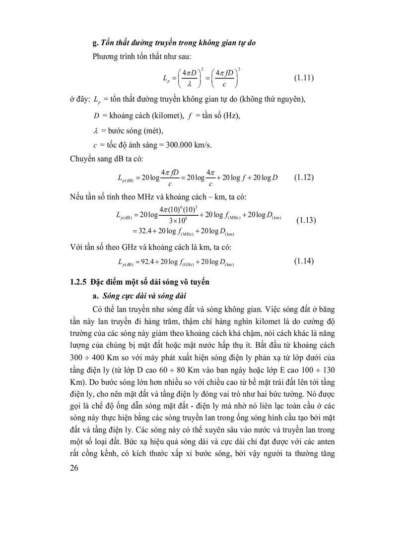 image for page Giáo trình cơ sở kỹ thuât thông tin vô tuyến