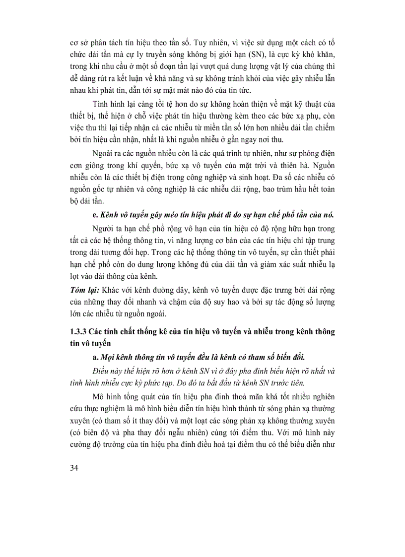 image for page Giáo trình cơ sở kỹ thuât thông tin vô tuyến