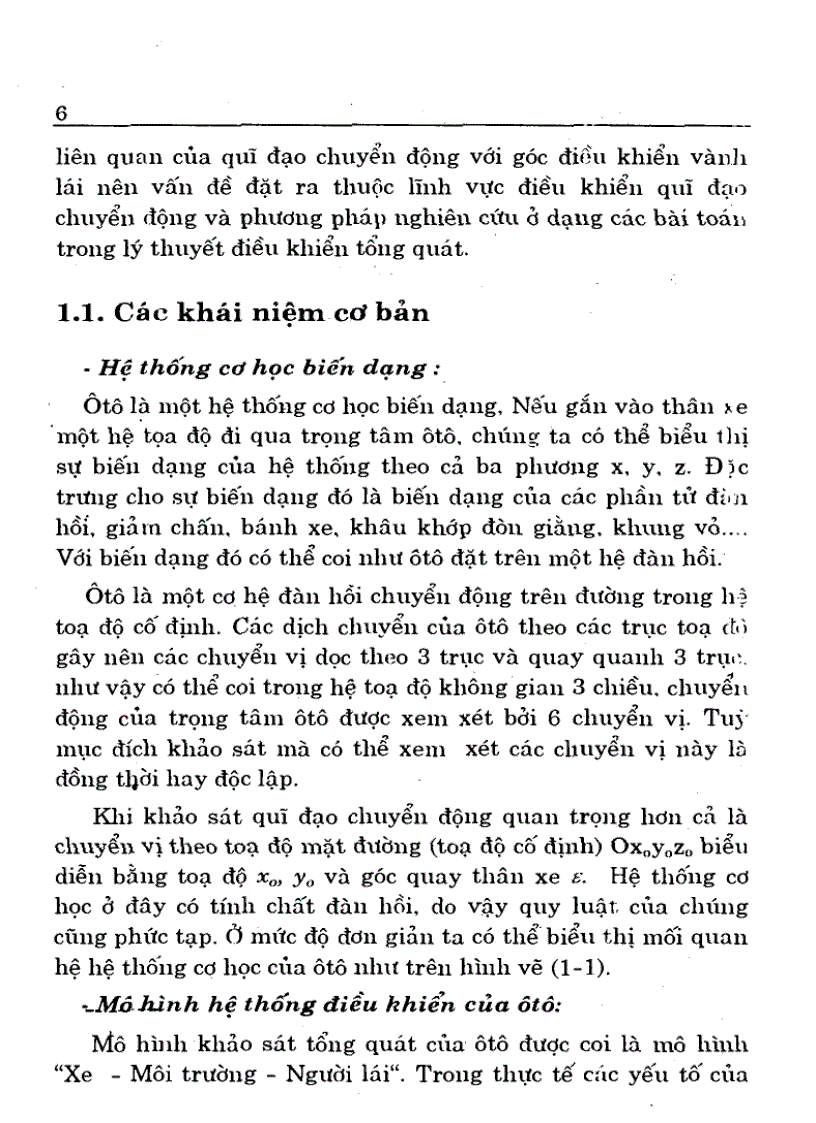 image for page Tính điều khiển và quỹ đạo chuyển động của ô tô
