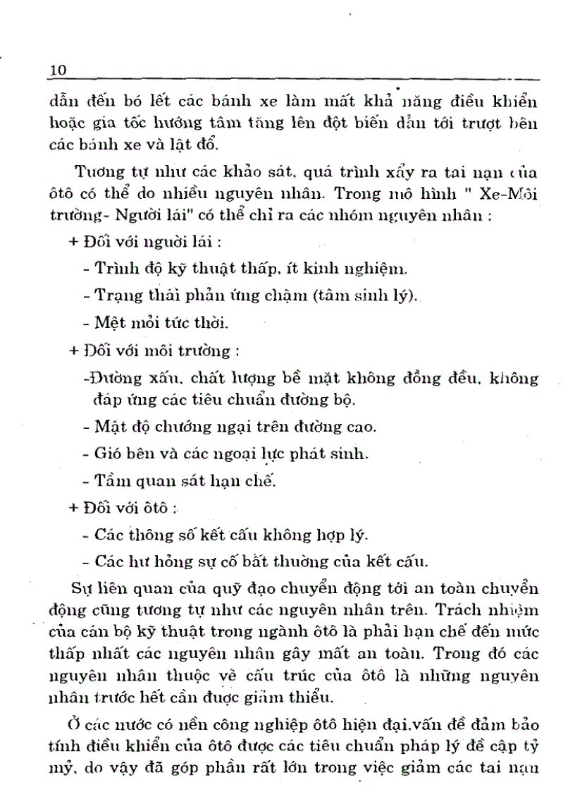 image for page Tính điều khiển và quỹ đạo chuyển động của ô tô