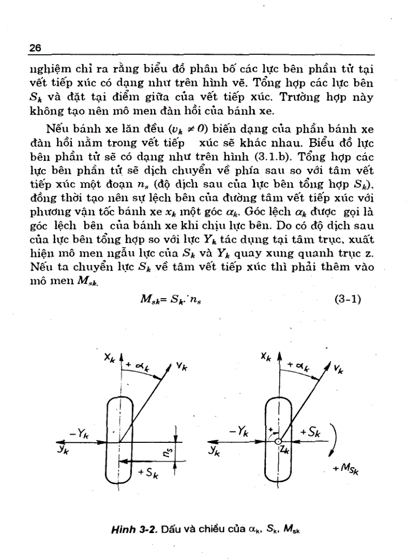 image for page Tính điều khiển và quỹ đạo chuyển động của ô tô