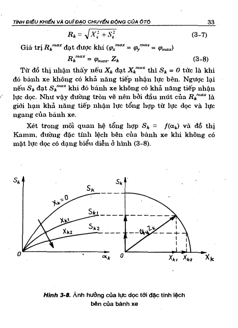image for page Tính điều khiển và quỹ đạo chuyển động của ô tô