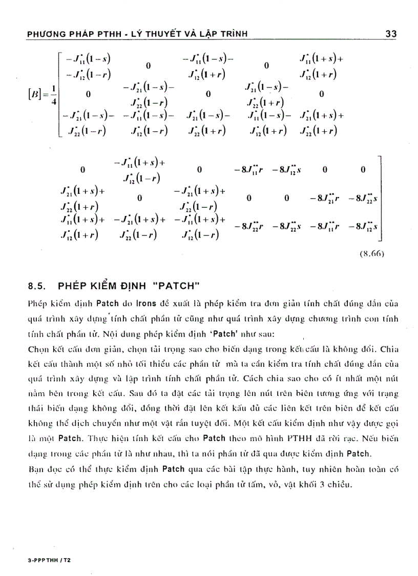 image for page Phương pháp phần tử hữu hạn lý thuyết và lập trình