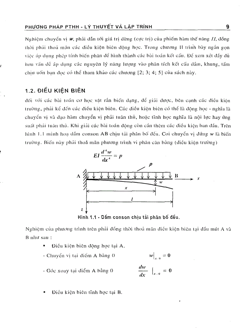 image for page Phương pháp phần tử hữu hạn lý thuyết và lập trình 1