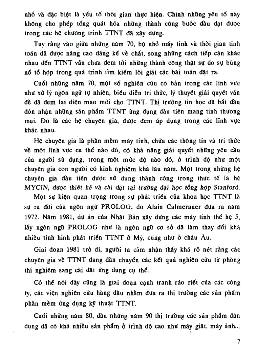 image for page Trí tuệ nhân tạo và các phương pháp giai quyết vấn đề và kỹ thuật xử lý tri thức
