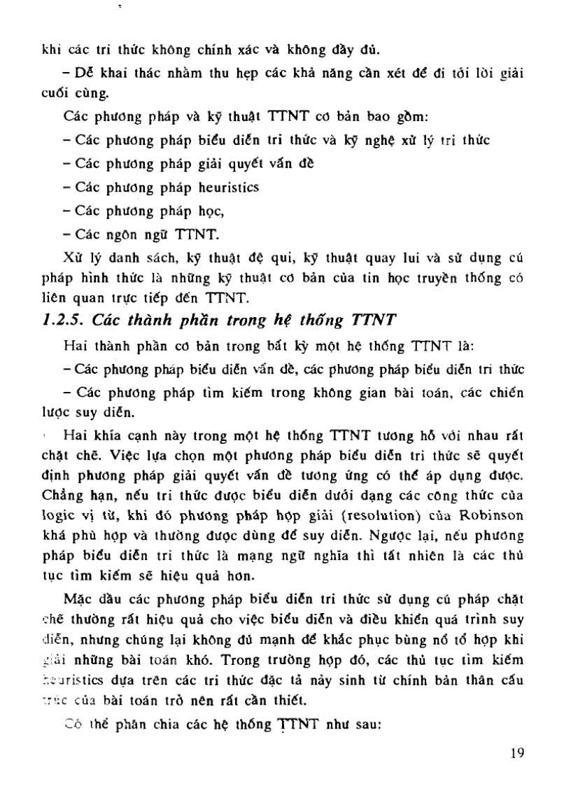 image for page Trí tuệ nhân tạo và các phương pháp giai quyết vấn đề và kỹ thuật xử lý tri thức