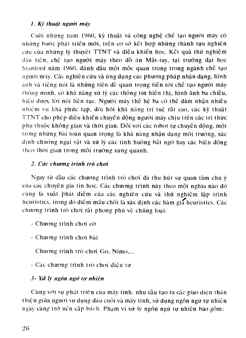 image for page Trí tuệ nhân tạo và các phương pháp giai quyết vấn đề và kỹ thuật xử lý tri thức