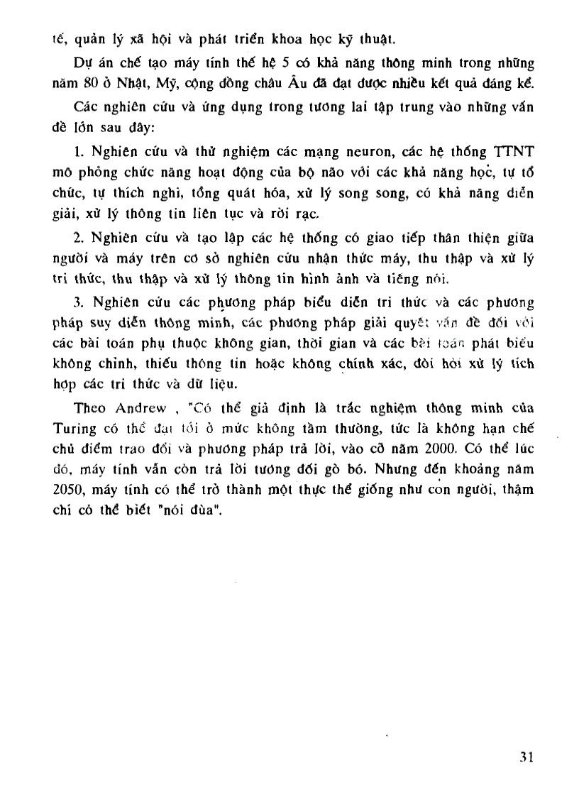 image for page Trí tuệ nhân tạo và các phương pháp giai quyết vấn đề và kỹ thuật xử lý tri thức