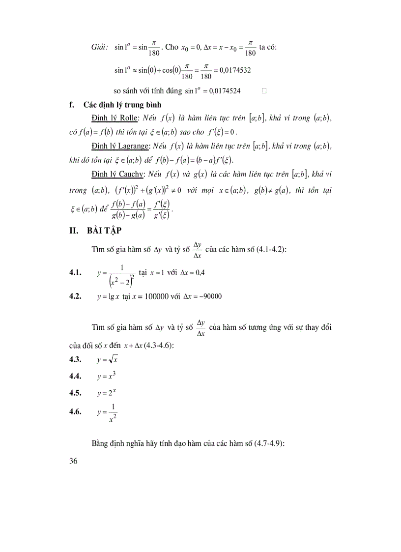 image for page Bài tập giải tích toán học tập 1