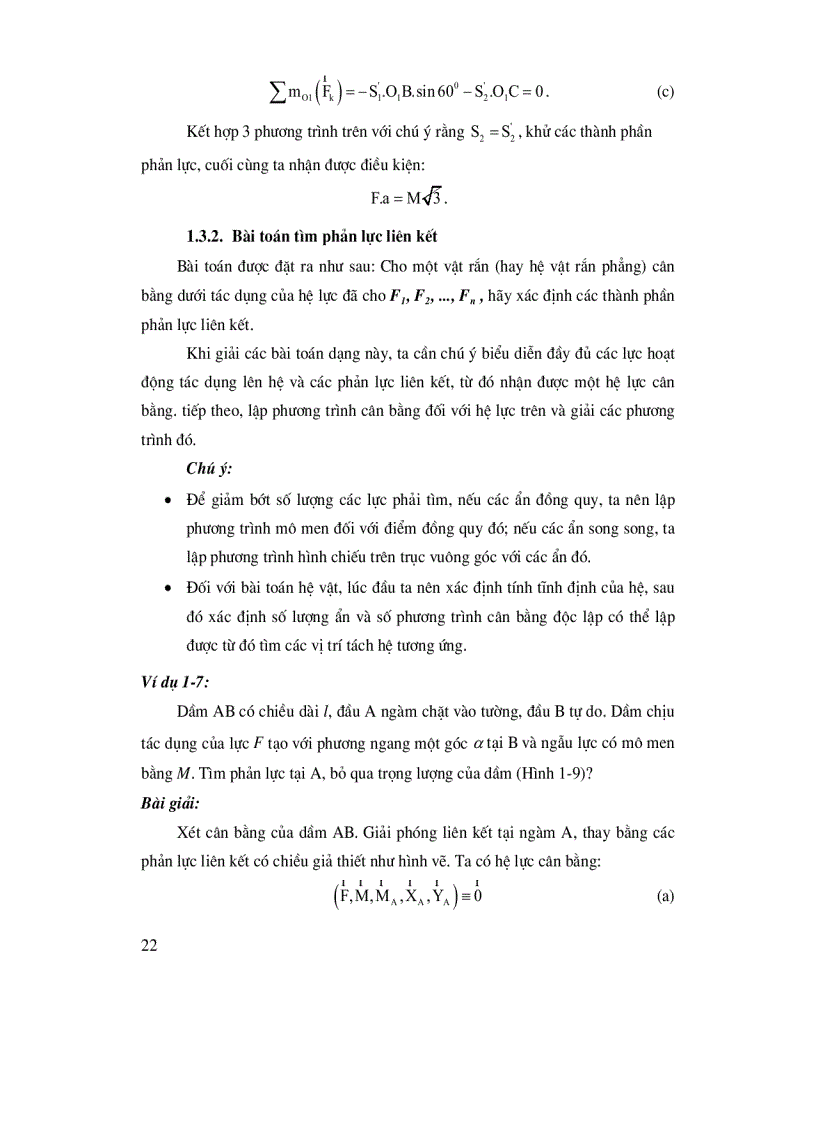 image for page Bài tập cơ học lý thuyết