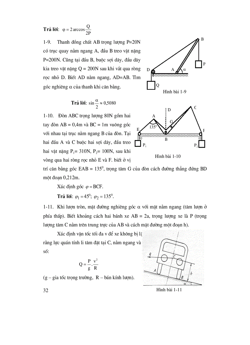image for page Bài tập cơ học lý thuyết