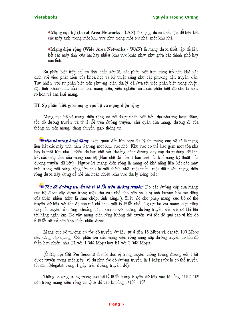 image for page Giáo trình Mạng máy tính Tác giả Nguyễn Hoàng Cương