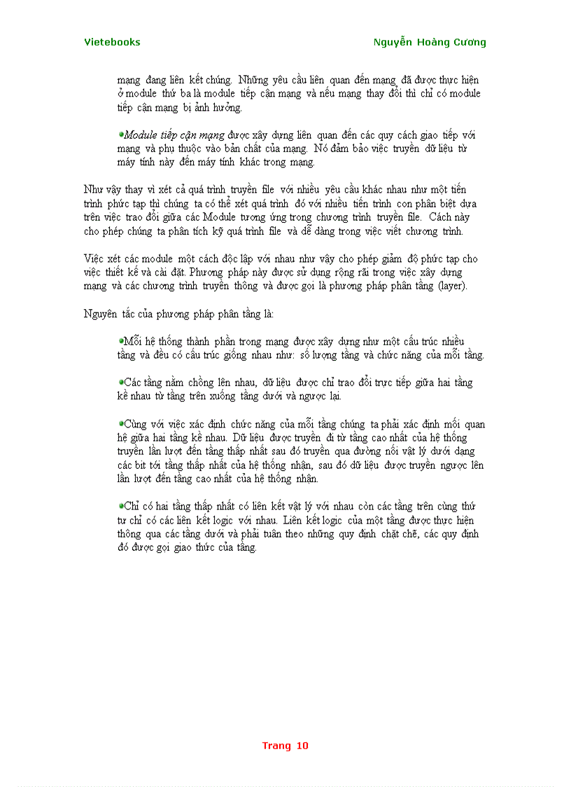 image for page Giáo trình Mạng máy tính Tác giả Nguyễn Hoàng Cương