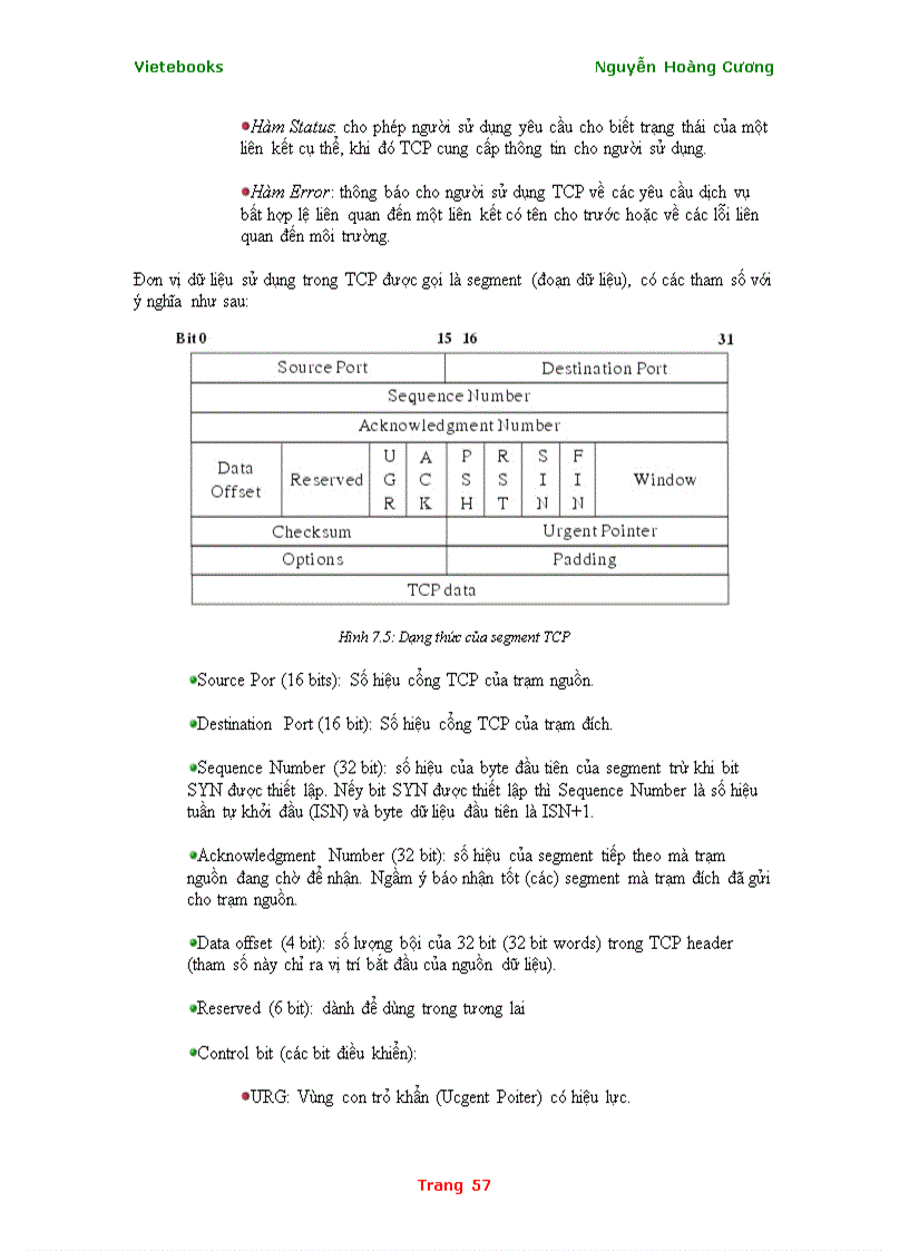 image for page Giáo trình Mạng máy tính Tác giả Nguyễn Hoàng Cương