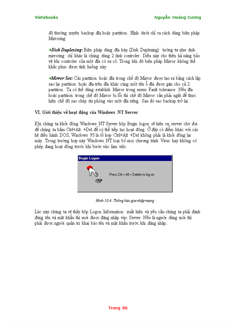 image for page Giáo trình Mạng máy tính Tác giả Nguyễn Hoàng Cương