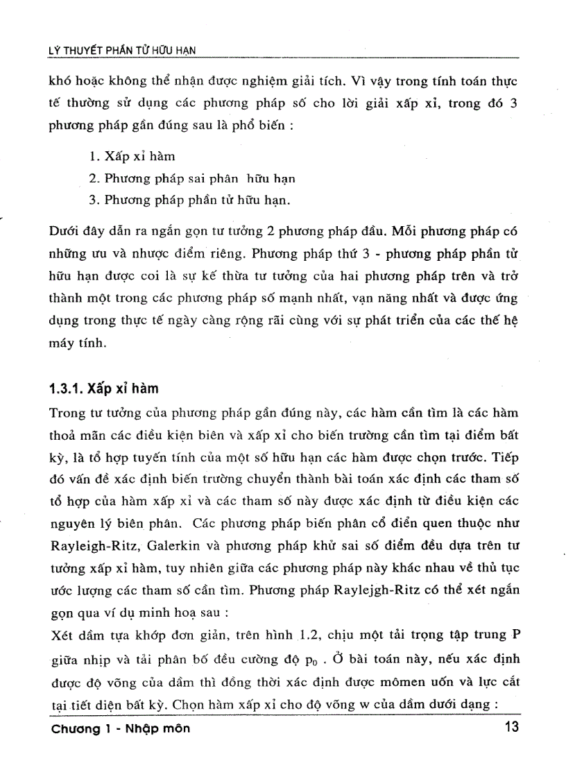 image for page Lý thuyết phần tử hữu hạn tập 1 2 1
