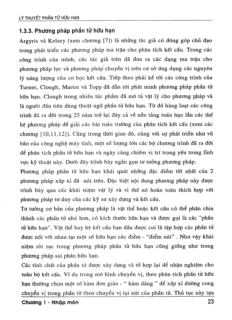 image for page Lý thuyết phần tử hữu hạn tập 1 2 1