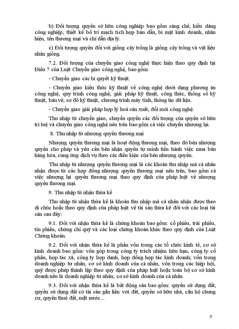 image for page THÔNG TƯ Hướng dẫn thi hành một số điều của Luật Thuế thu nhập cá nhân và hướng dẫn thi hành Nghị định số 100 2008 NĐ CP ngày 08 9 2008 của Chính phủ quy định chi tiết một số điều của Luật