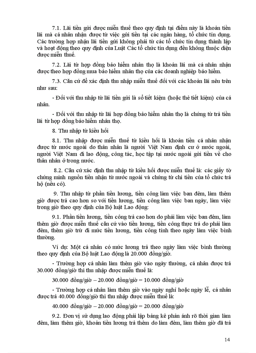 image for page THÔNG TƯ Hướng dẫn thi hành một số điều của Luật Thuế thu nhập cá nhân và hướng dẫn thi hành Nghị định số 100 2008 NĐ CP ngày 08 9 2008 của Chính phủ quy định chi tiết một số điều của Luật